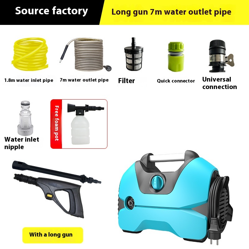 Long gun 7m water outlet pipe