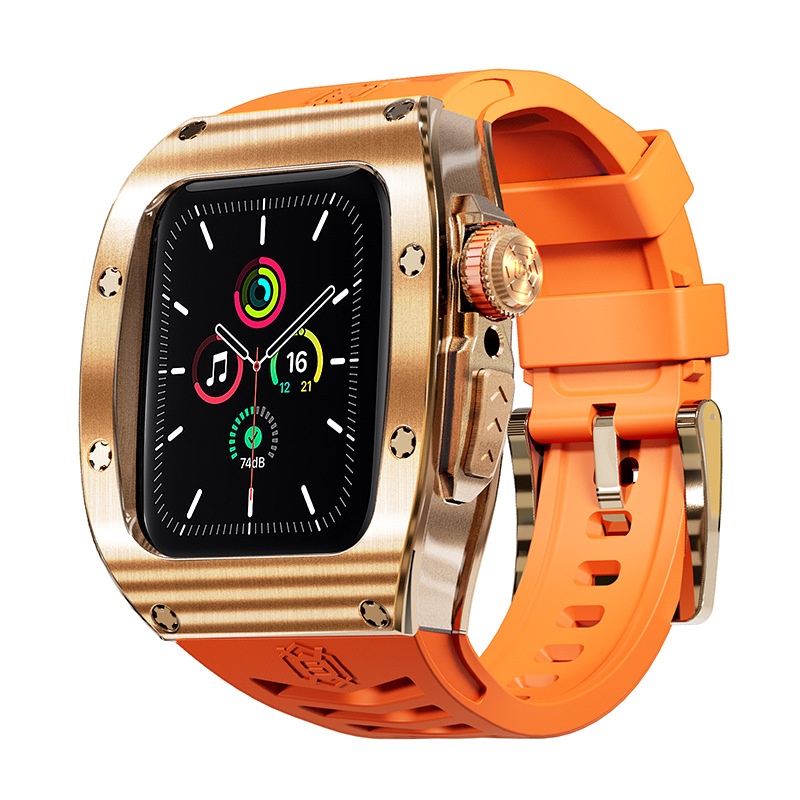 44or45mm Rose Golden Orange