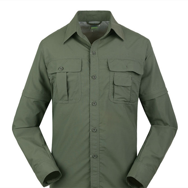 Army Green Men's Top