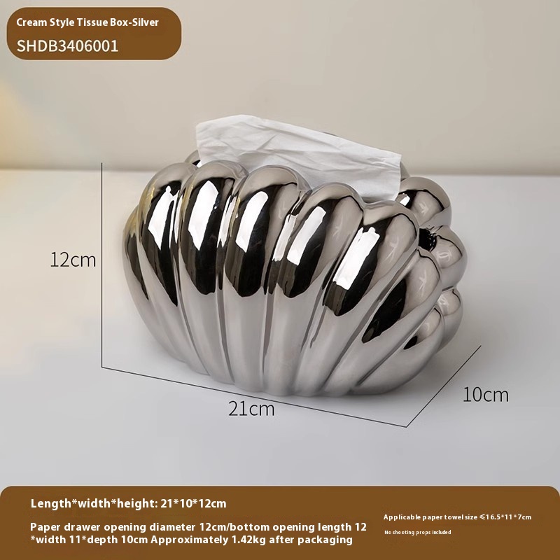 Shell Light Luxury Silver