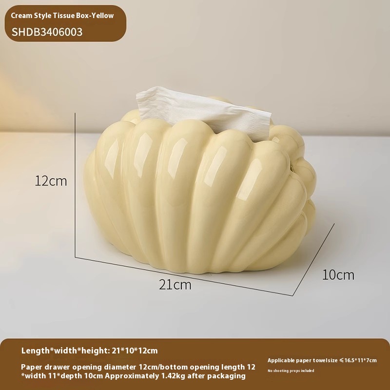 Shell Cream Yellow