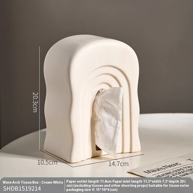 Wave Arch Milky White