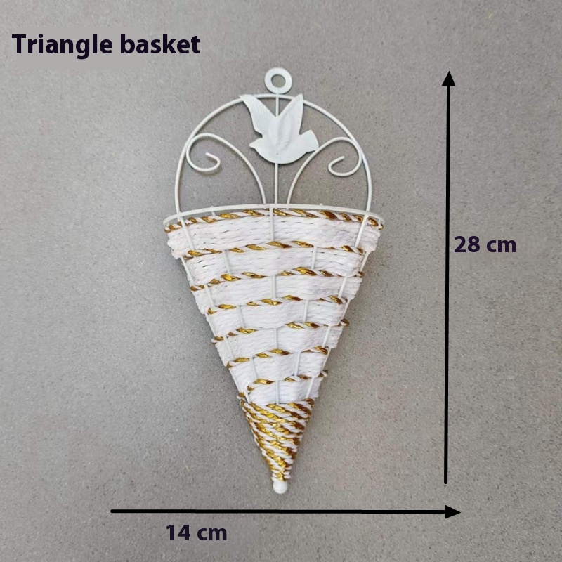 Triangle Flower Basket