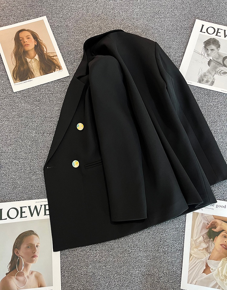 Women's Alloy Buckle Suit Jacket