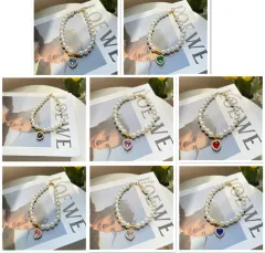 Pet Jewelry Cat Dog Necklace Retro Love Crystal Pendant Necklace Pet Products - Set - View 1