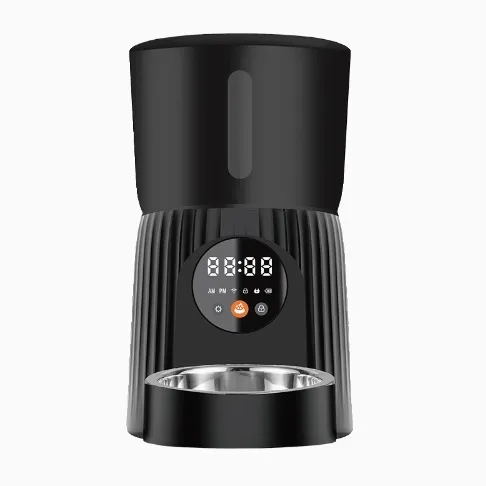 Intelligent Pet Feeder, Automatic Timing And Quantitative Remote Feeding Machine Black - Shop at LoveMi