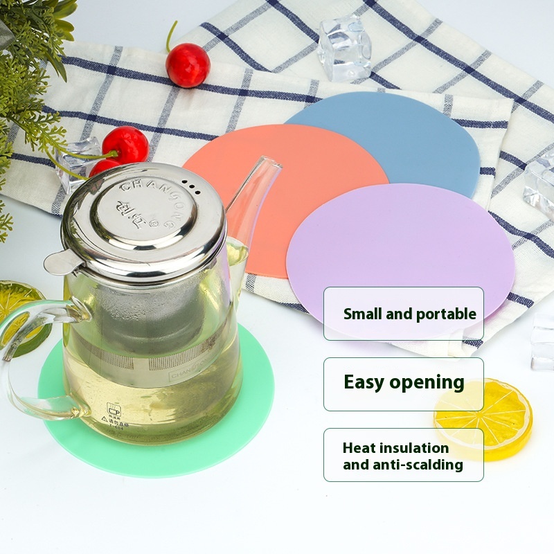 Silicone Cup Mat Placemat New Multifunctional Bottle Opener