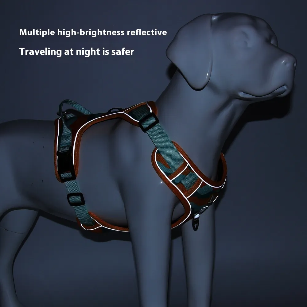 Dog Chest And Back Reflective Commuter Hand Holding Rope – image 4