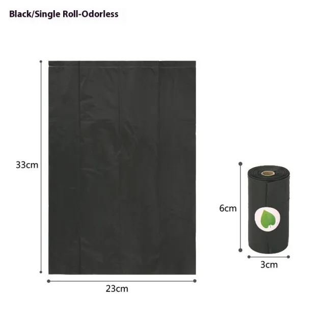 EPI Environmentally Friendly Degradable Pet Garbage Bag Black Single Volumes - Shop at LoveMi