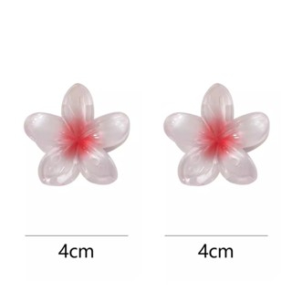 4cm Starry Rose Red 2PCS