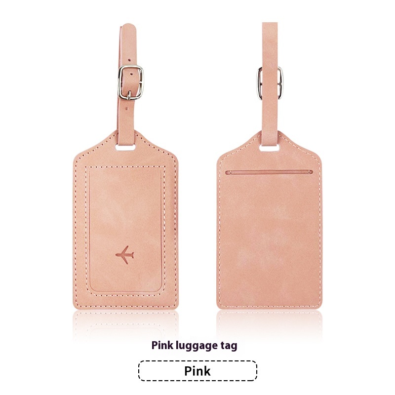 Pink Luggage Tag