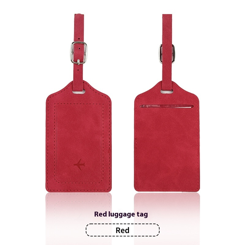 Red Luggage Tag