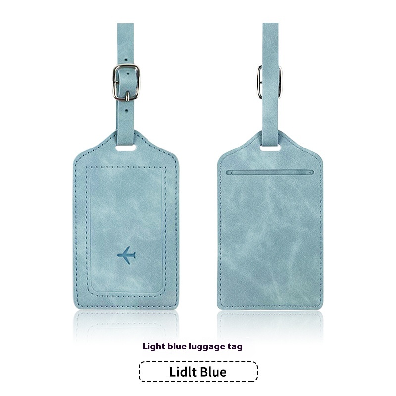 Light Blue Luggage Tag