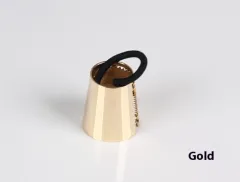 Women's Hair Band Metal Hair Ring - Gold - View 1