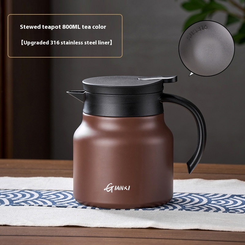 Braised Teapot 800ml Brown
