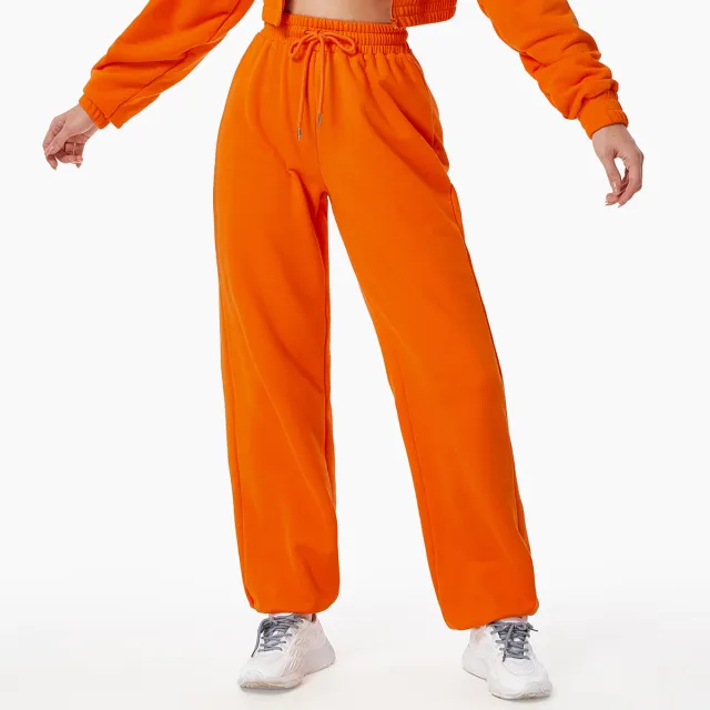 Warm And Loose Long Sleeve Sweater Coat Zipper Orange - Shop at LoveMi
