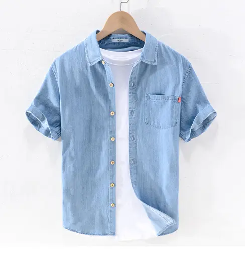 Summer Men's Pure Linen Short-sleeved