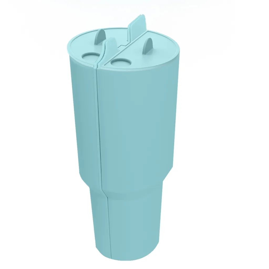 Liner 40oz Vacuum Cup Multi-specification Double-layer Silicone Drinking Liner - Modian Blue