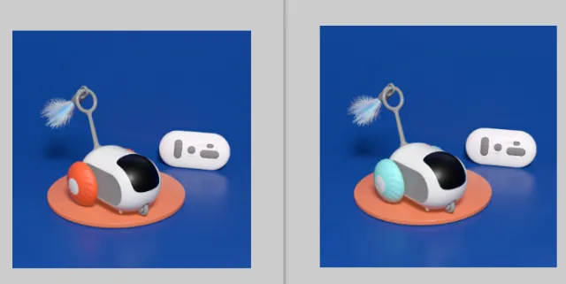 Remote Control Interactive Cat Car Toy USB Charging Chasing Automatic Self moving Remote Smart Control Car Interactive Cat Toy Pet Products Set - Shop at LoveMi