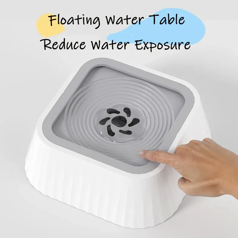 Pets Dog Cat Bowl Floating Water Drinker