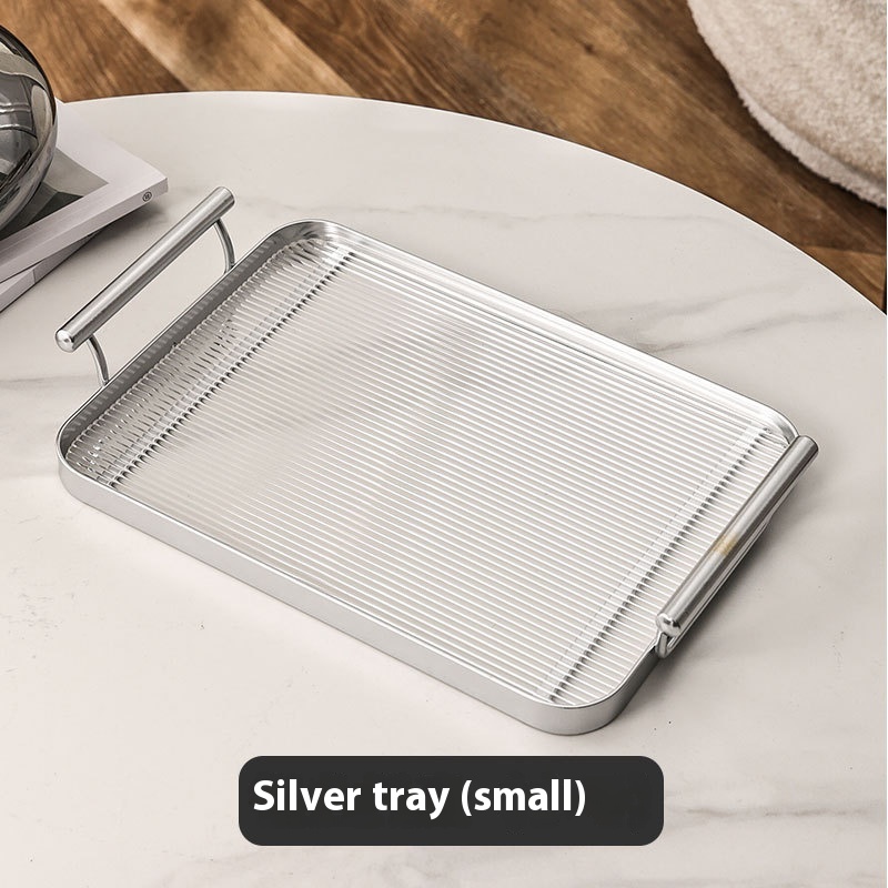 Metal Silver Tray Small Size