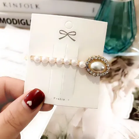 Pearl Hair Clip Retro Clip - Pearl Clip