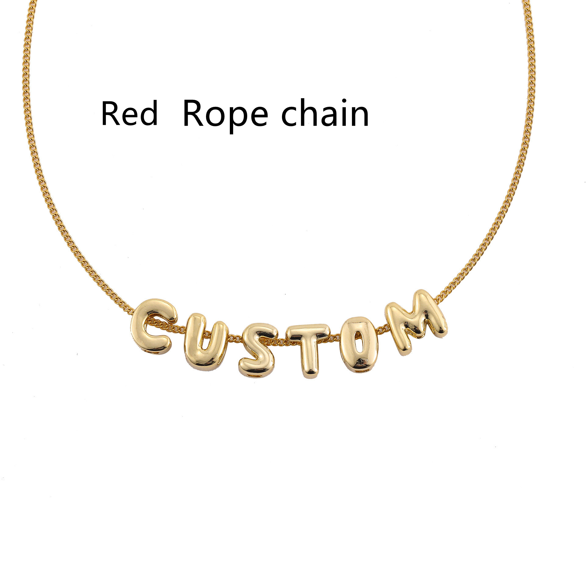 Red rope chain