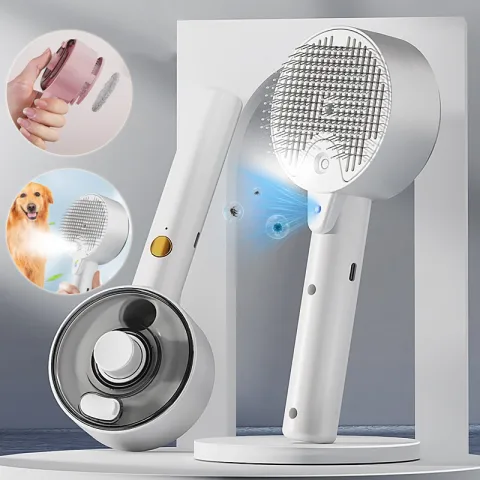 Animal Hair Remover Brush Dog and Cat Steam Pet