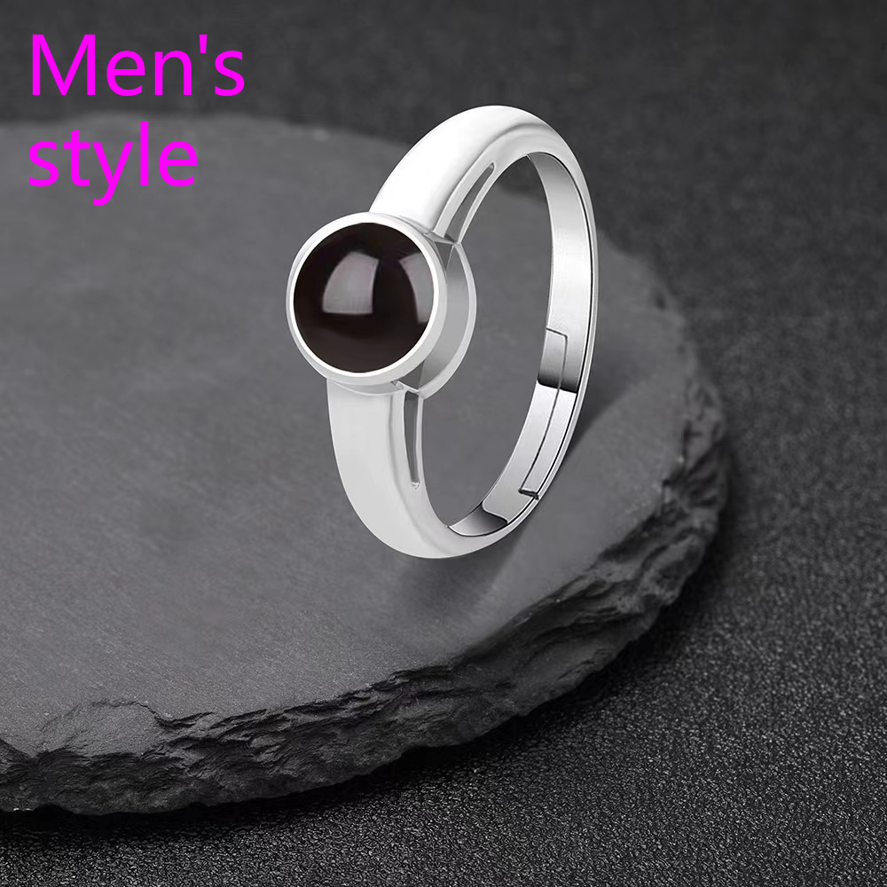 Copper White Gold Plated Men