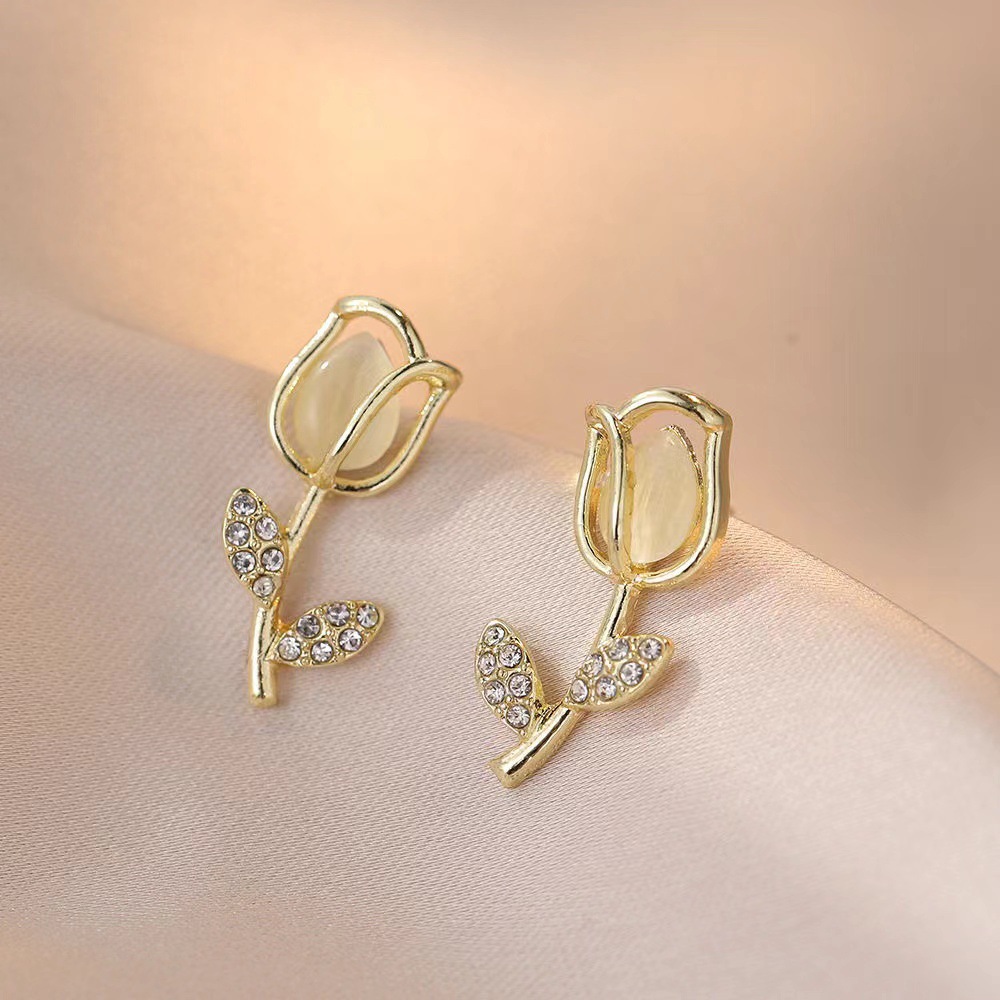 Real Gold Plating Fashion Exquisite Geometric Earrings