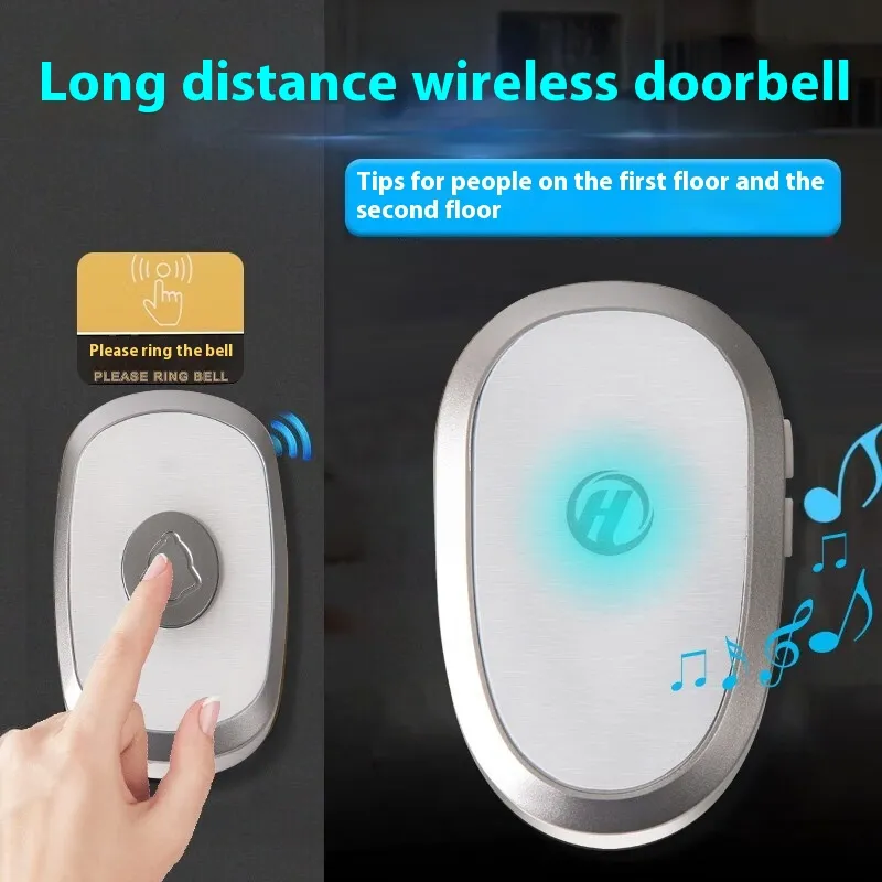 Doorbell Wireless Home Electronic Ultra Distance Unlimited Villa Waterproof Remote Control – image 9