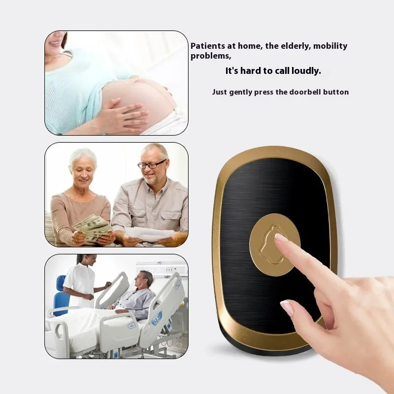 Doorbell Wireless Home Electronic Ultra Distance Unlimited Villa Waterproof Remote Control – image 3