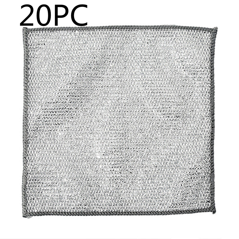 Silver Silk Cloth 20PC