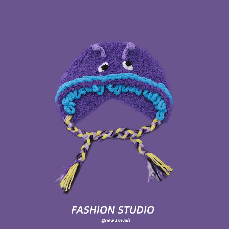 Monster Hat Purple