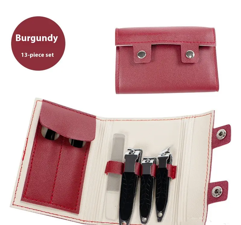 Stainless Steel Manicure Implement Nail Clippers Full Set
