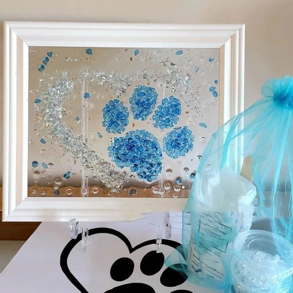 Paw Print Heart