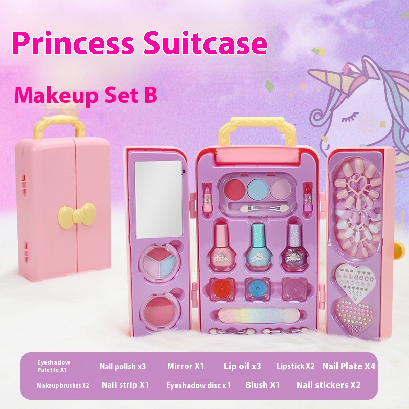 Pink Princess Cosmetic Case X