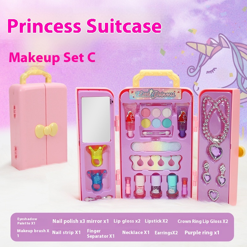 Pink Princess Cosmetic Case Y