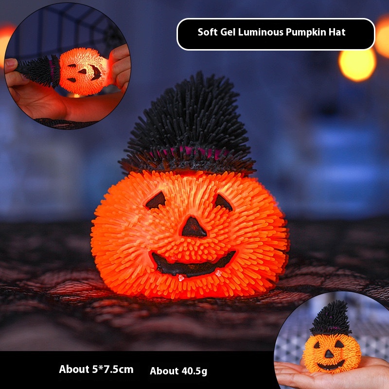 Halloween Flash Hooded Pumpkin