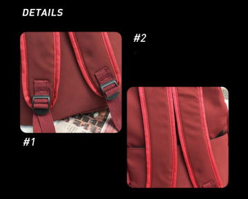 Simple Multi-pocket Backpack Students Anti-theft Junior High School College Schoolbag Casual Large Capacity Computer Bags