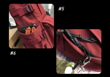 Simple Multi-pocket Backpack Students Anti-theft Junior High School College Schoolbag Casual Large Capacity Computer Bags