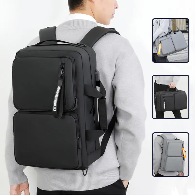 Multifunctional Backpack Large Capacity Business Laptop Bag Leisure Travel