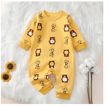 Full of yellow bear prints