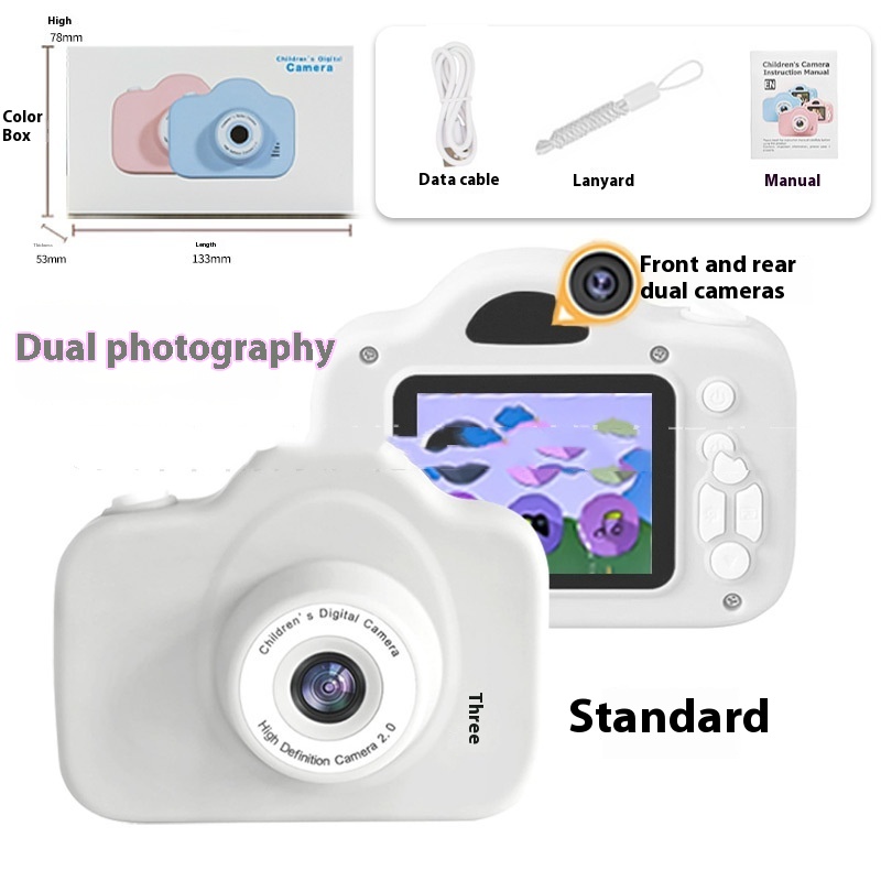 A3 Puqing White Dual Camera