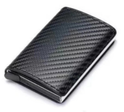 Carbon fiber black with silver