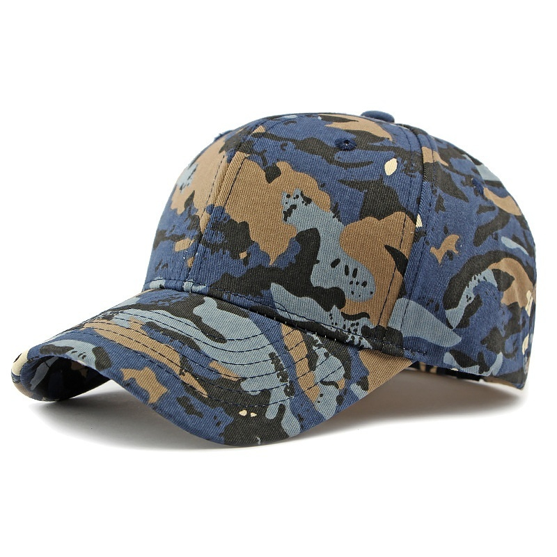 Navy Blue Kaki Camouflage
