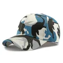 Blue And White Kaki Camouflage