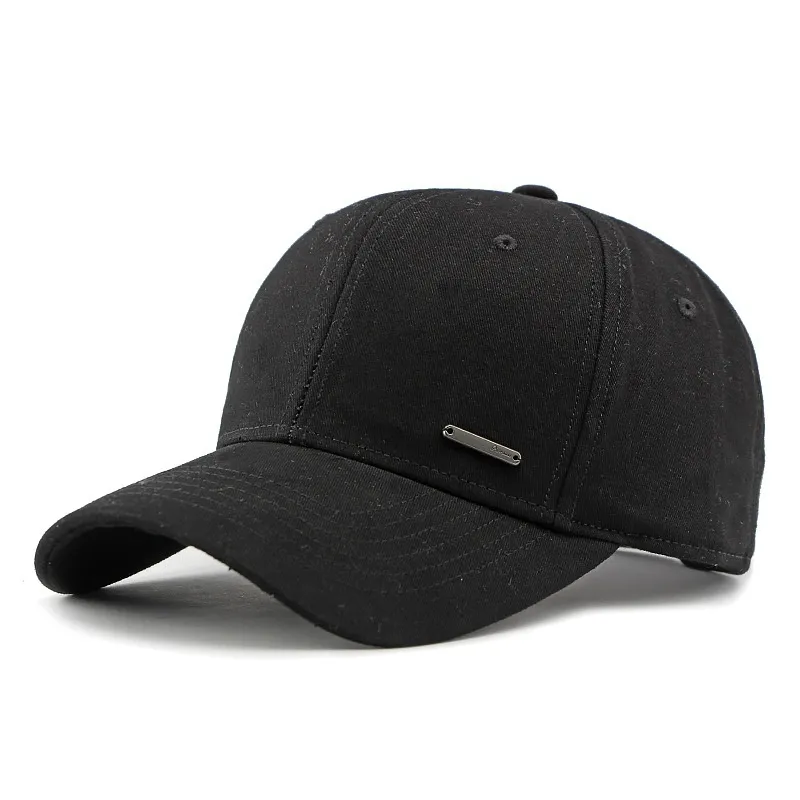 Simple Fashion Baseball Hat Men's Outdoor Leisure Sports Sun-proof - Black