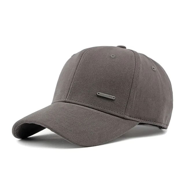Simple Fashion Baseball Hat Men's Outdoor Leisure Sports Sun proof Gray - Shop at LoveMi