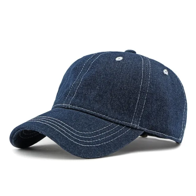 Simple Light Board Casual Soft Top Peaked Cap Blue - Shop at LoveMi